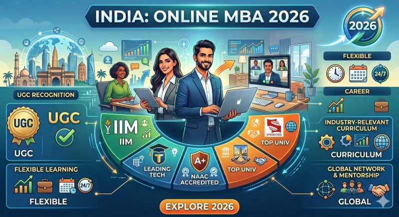 Best Online MBA in India 2026: Top UGC-Approved Universities for Working Professionals