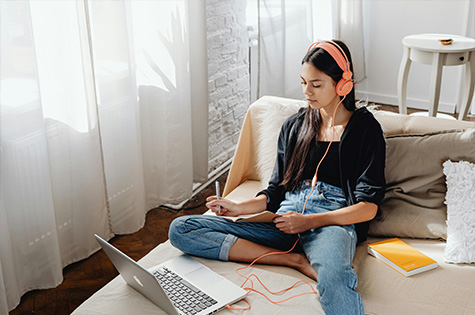 Flexible online learning environment