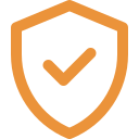 100% Secure Online Admission Icon